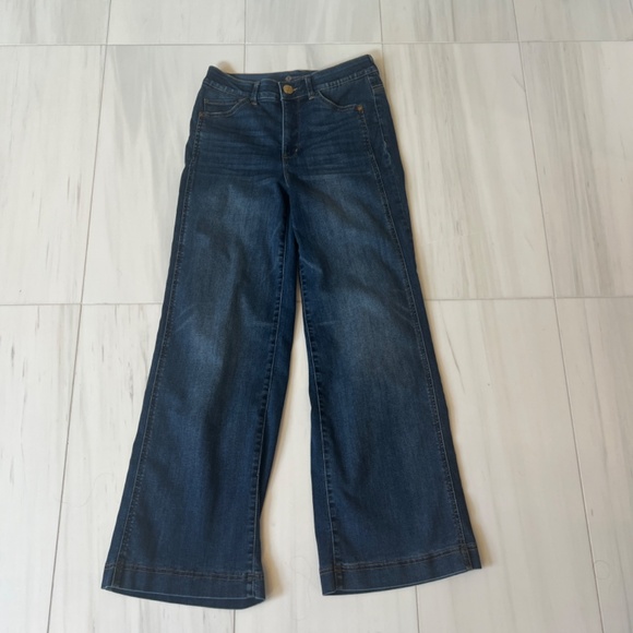 Democracy "Ab Solution" Wide Leg Jean Size 8 - Picture 2 of 9